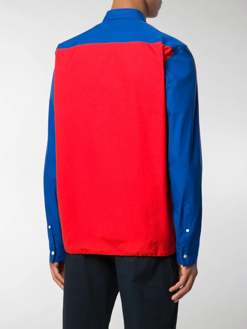 kenzo color block shirt