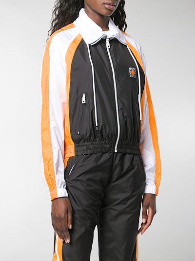 colour block track jacket