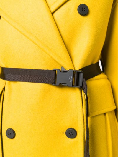 kenzo yellow coat