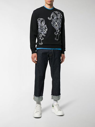 kenzo double tiger sweater