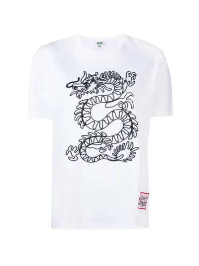 kenzo dragon tee