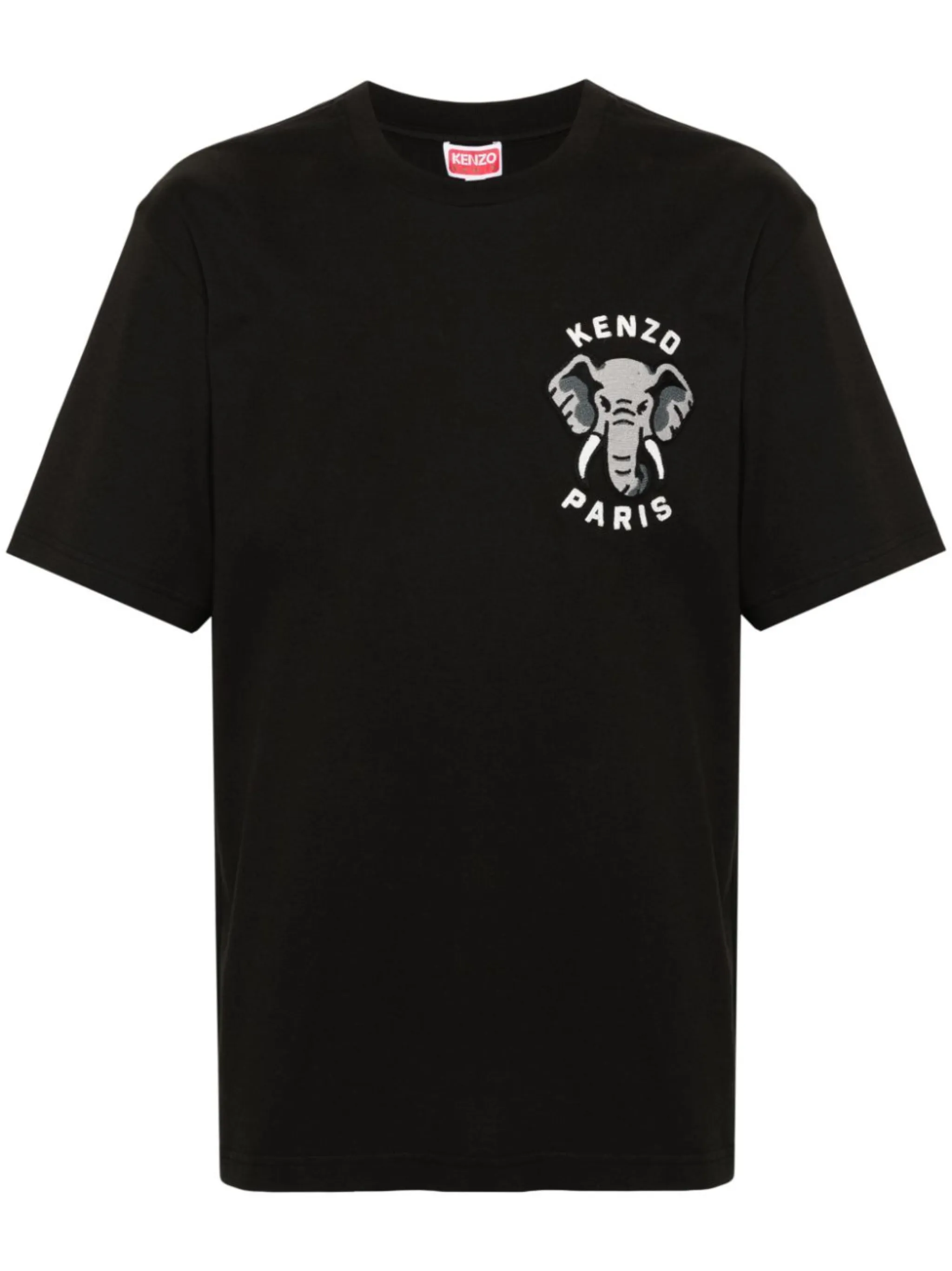 Kenzo Elephant-embroidered cotton T-shirt | Eraldo.com NU
