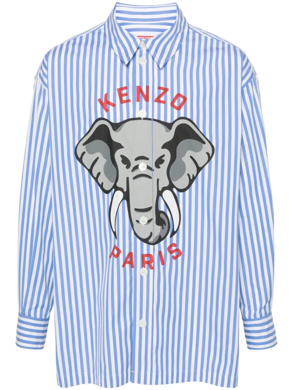Enföld Elephant Motif Shirt | White | FARFETCH