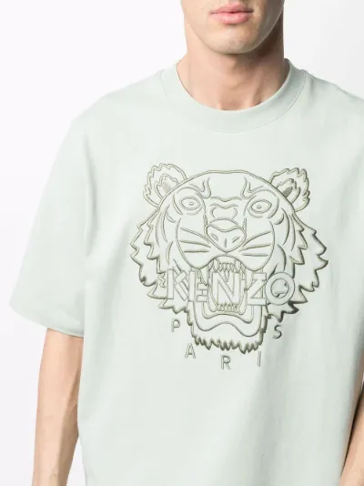 kenzo embroidered t shirt