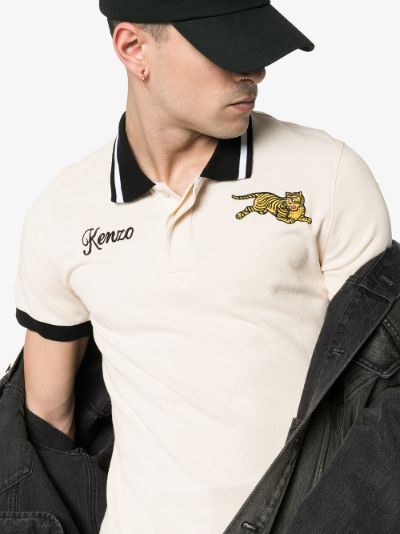 kenzo jumping tiger polo