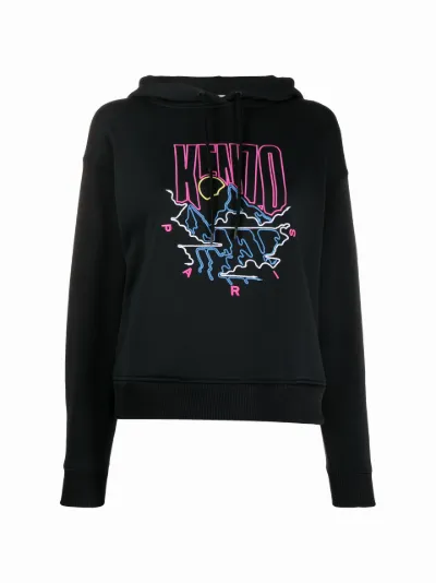 Kenzo best sale embroidered hoodie