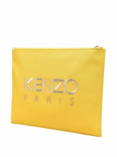 Kenzo embroidered tiger clutch bag Eraldo TK