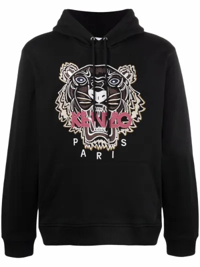 Kenzo embroidered tiger cotton hoodie Eraldo HR