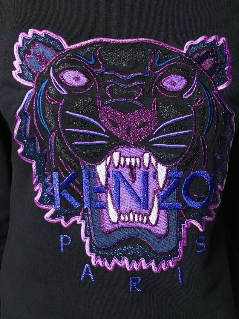 kenzo purple tiger sweatshirt