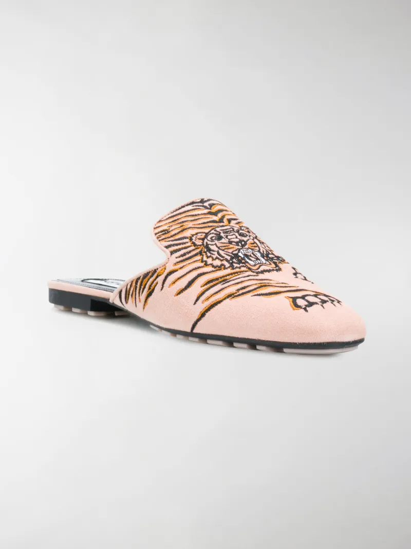 kenzo tiger mules