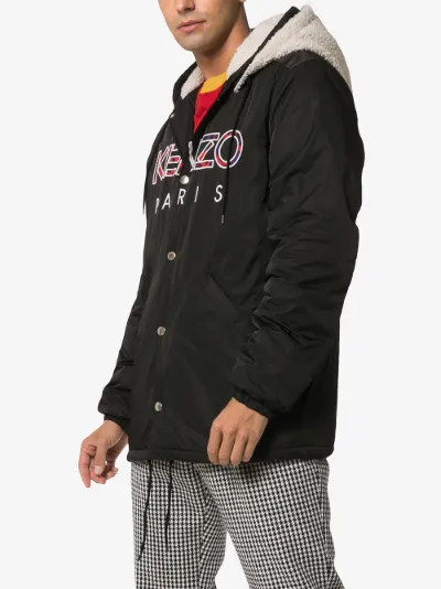 kenzo shearling jacket