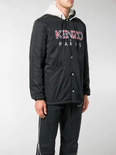 kenzo shearling jacket