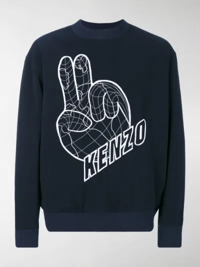 Kenzo - Felpa con ricamo
