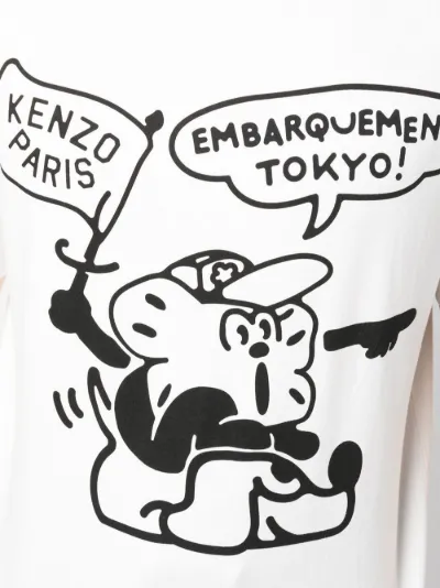 Kenzo graphic-print short-sleeve T-shirt | Eraldo.com FR