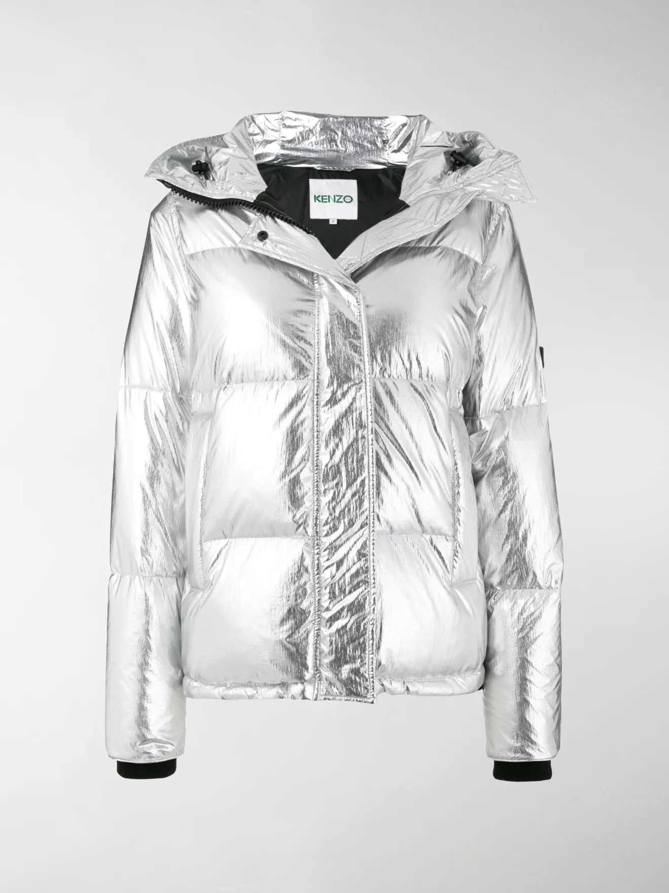 kenzo silver down jacket
