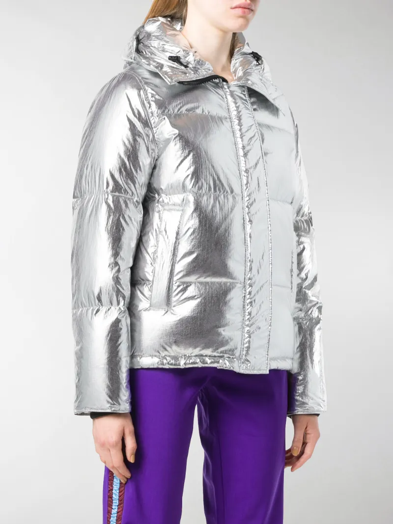 kenzo silver down jacket