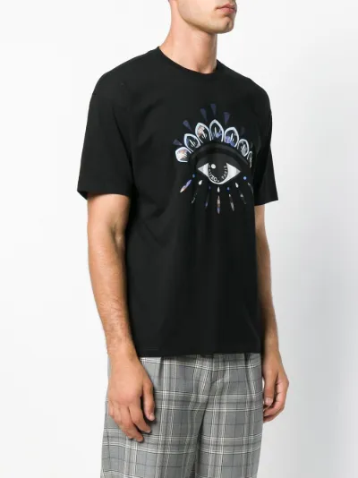 kenzo eye t shirt black