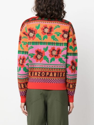 Kenzo on sale sweater orange