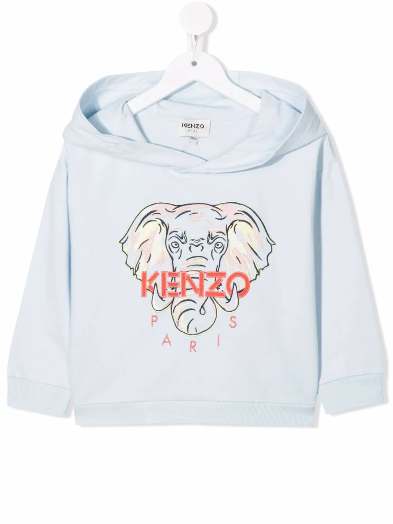 Sale Kenzo Kids Elephant-embroidered 