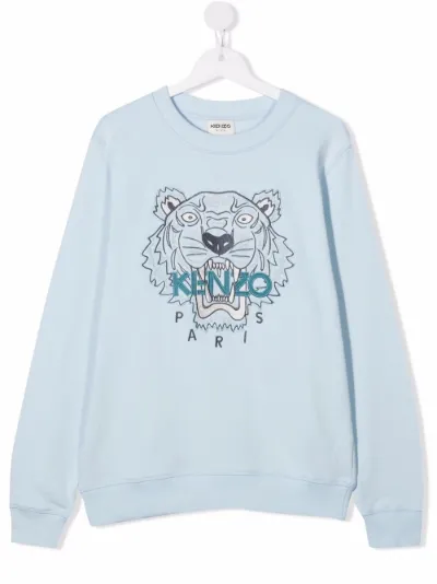 kenzo baby blue jumper