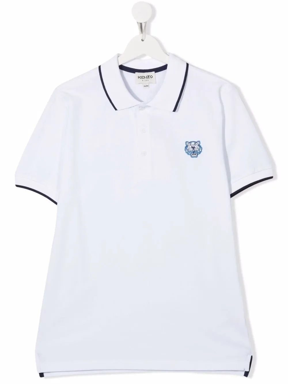 Kenzo Kids logo embroidered polo shirt Eraldo KI