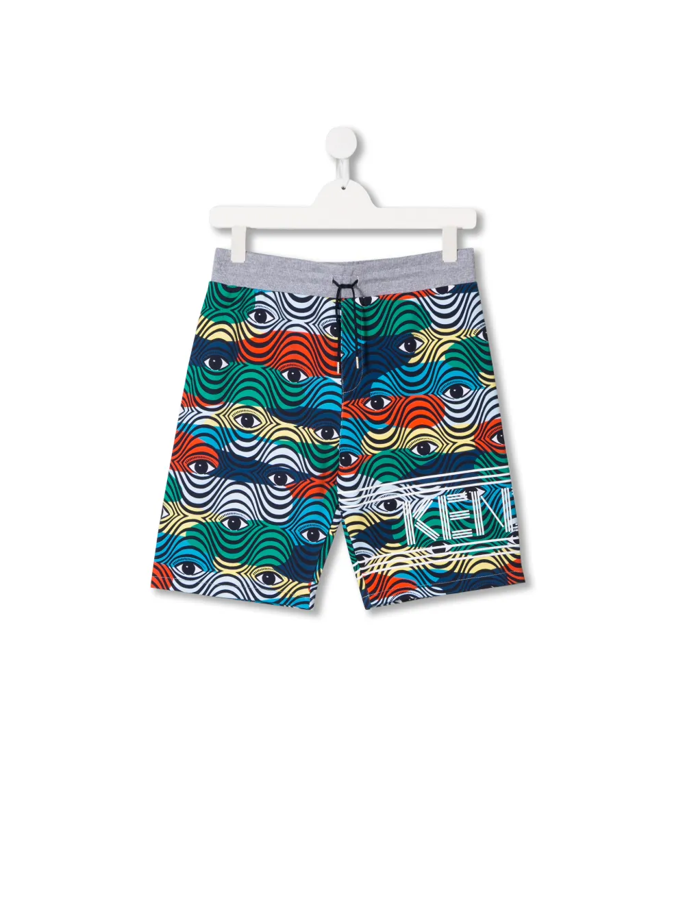 Shorts con motivo a onde Kenzo Kids Eraldo IT