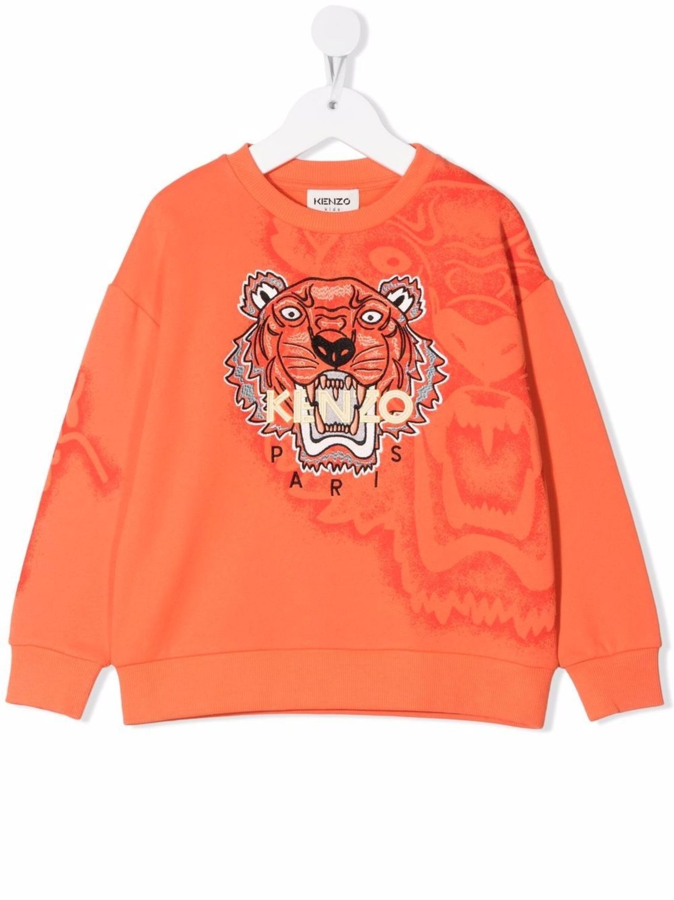 kenzo orange t shirt