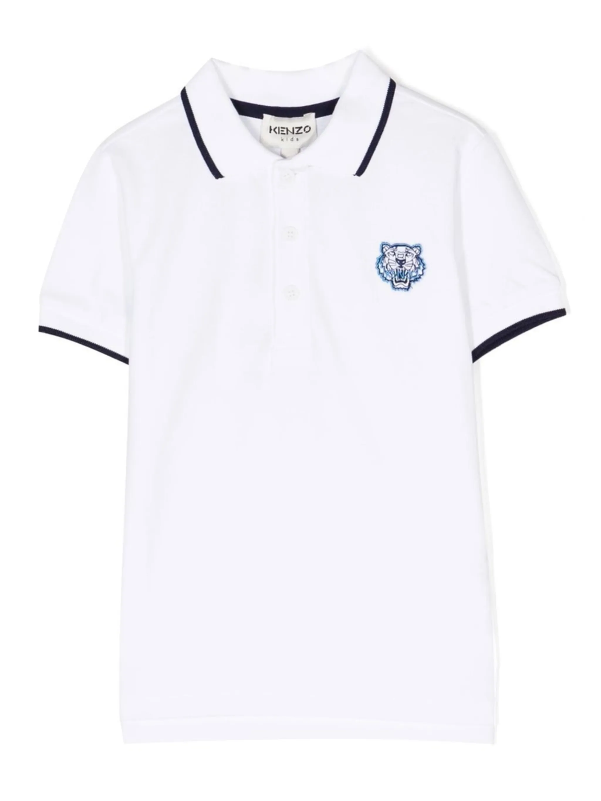 Kenzo outlet Kids tiger polo shirt