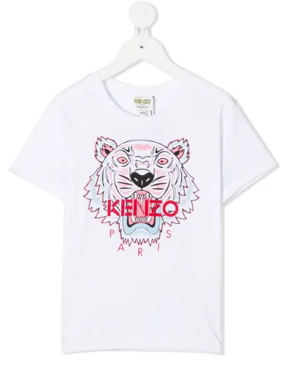 kenzo tiger print t shirt