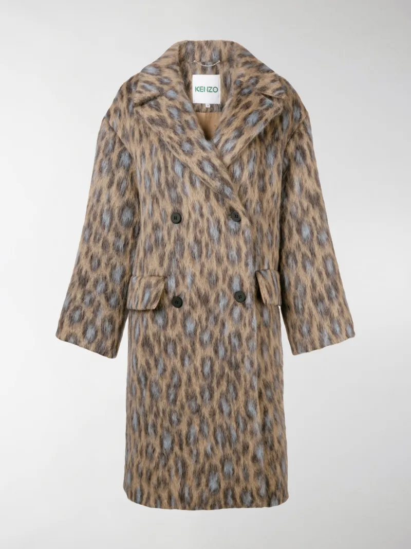 kenzo leopard jacket