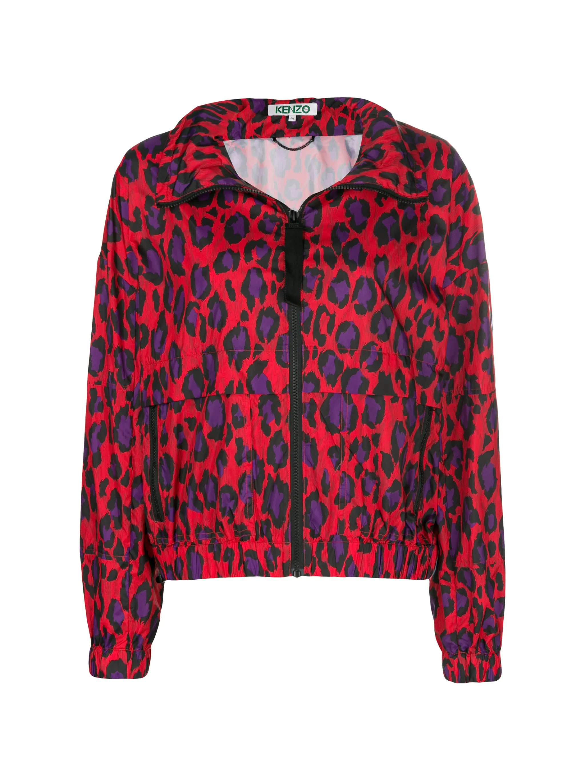 Kenzo leopard print zip up jacket Eraldo FR