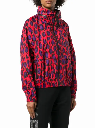 Kenzo leopard print zip up jacket Eraldo FR