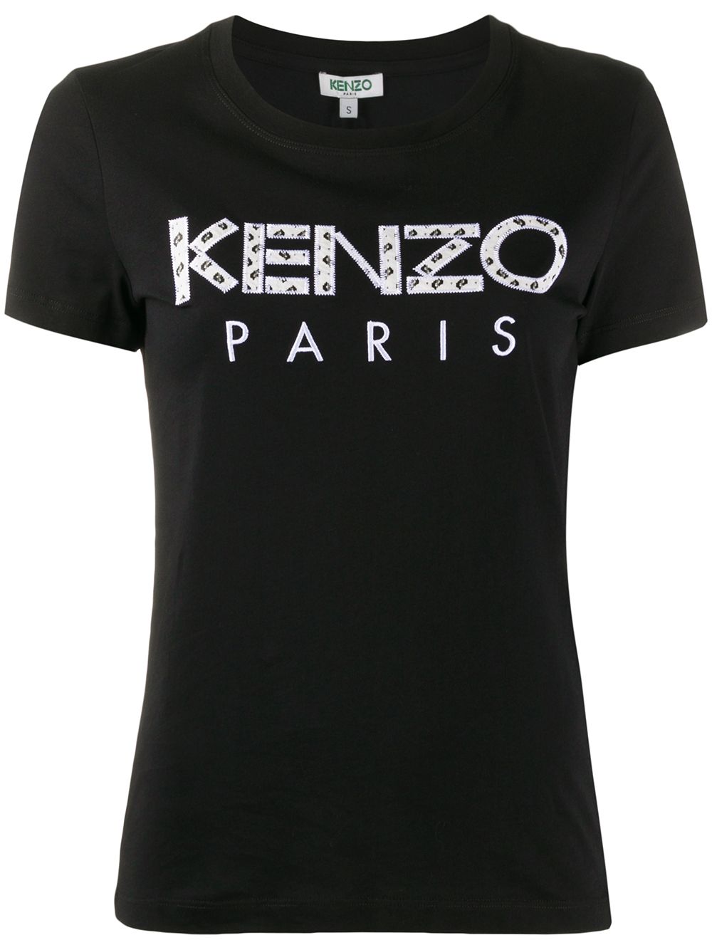 logo appliqu crew neck T shirt Kenzo Eraldo