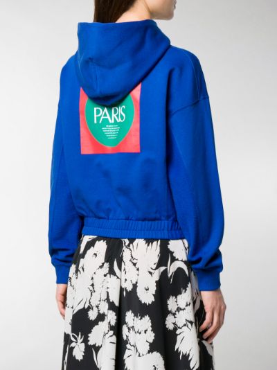 kenzo logo hooded sweatshirt