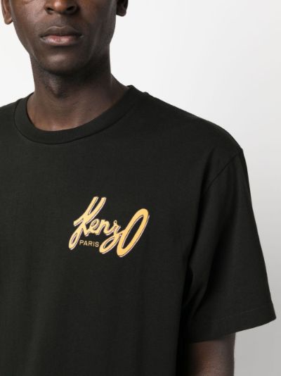 logo-print cotton T-shirt | Kenzo | Eraldo.com