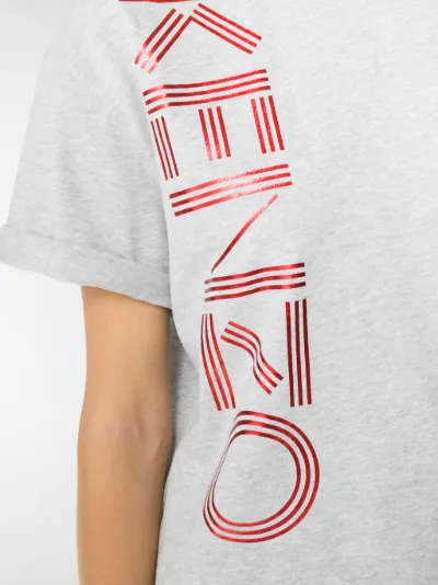 kenzo arm logo t shirt