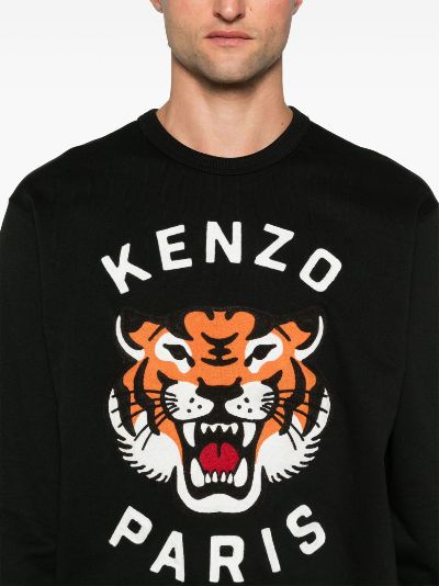 Kenzo Lucky Tiger Sweatshirt Black