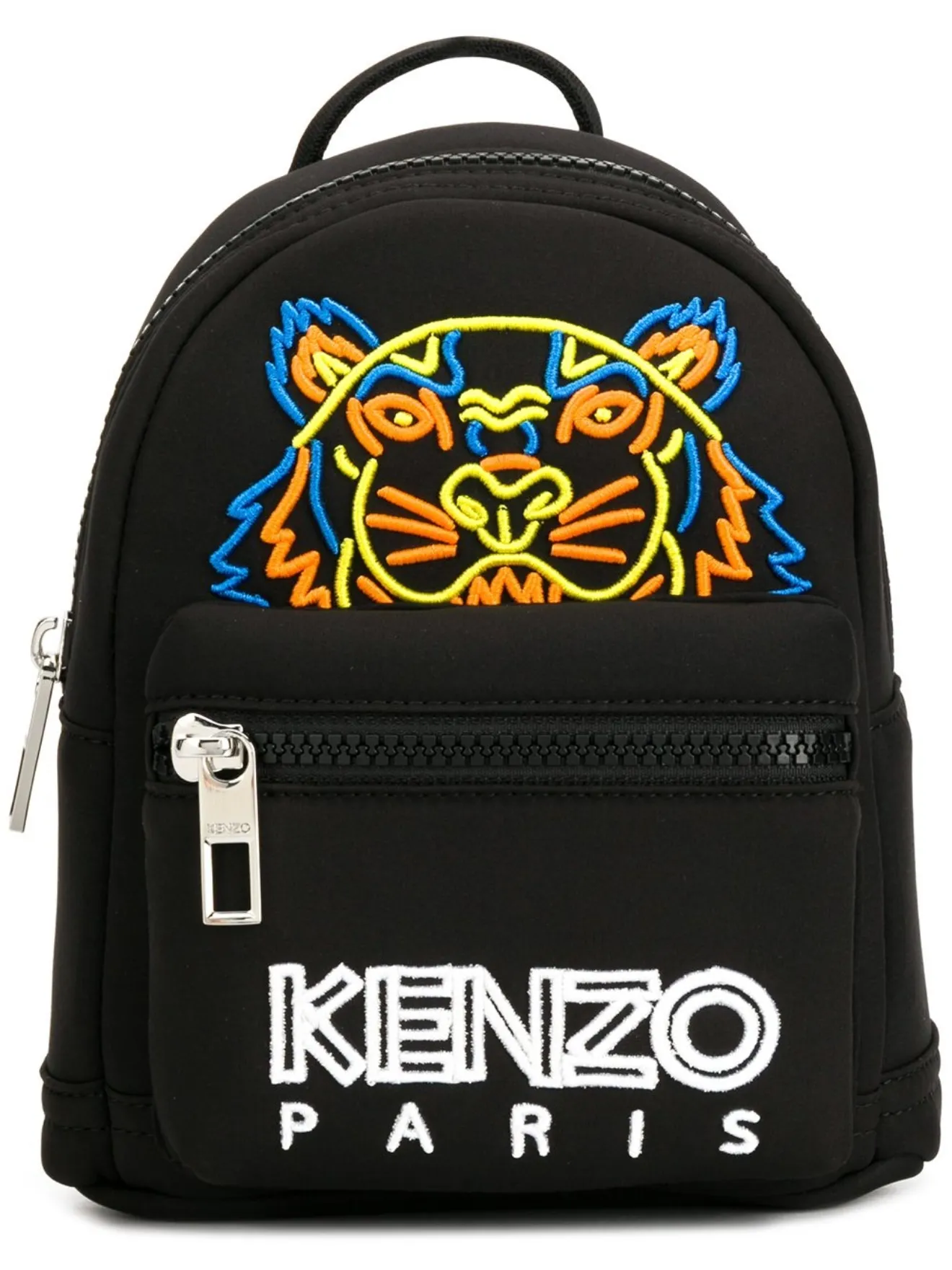 kenzo black mini tiger backpack