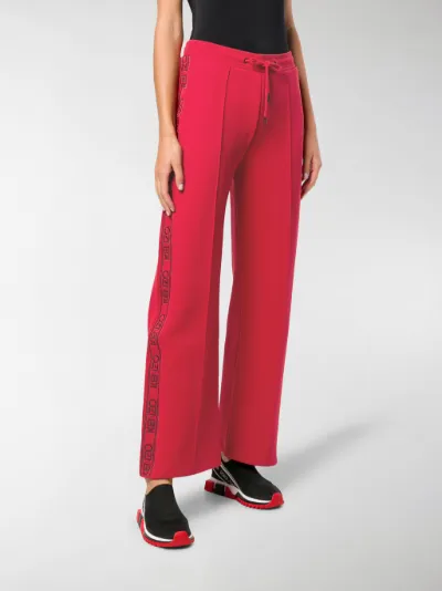 pantaloni kenzo rosso