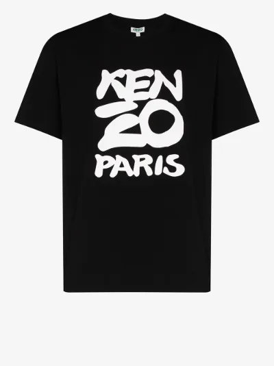 kenzo paris logo t shirt
