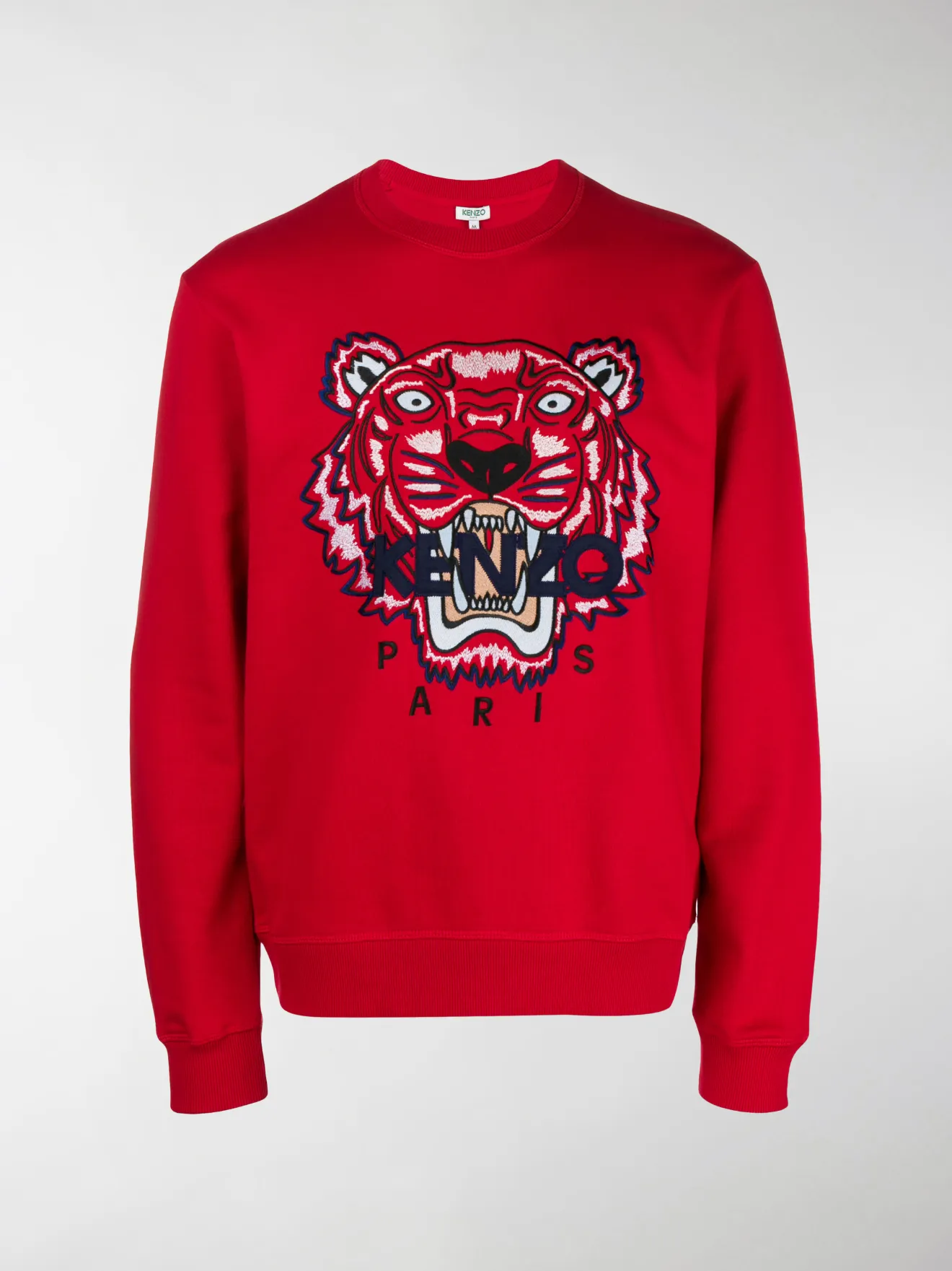 red tiger sweater