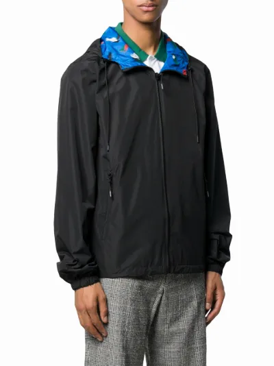 reversible logo windbreaker jacket | Kenzo | Eraldo.com US