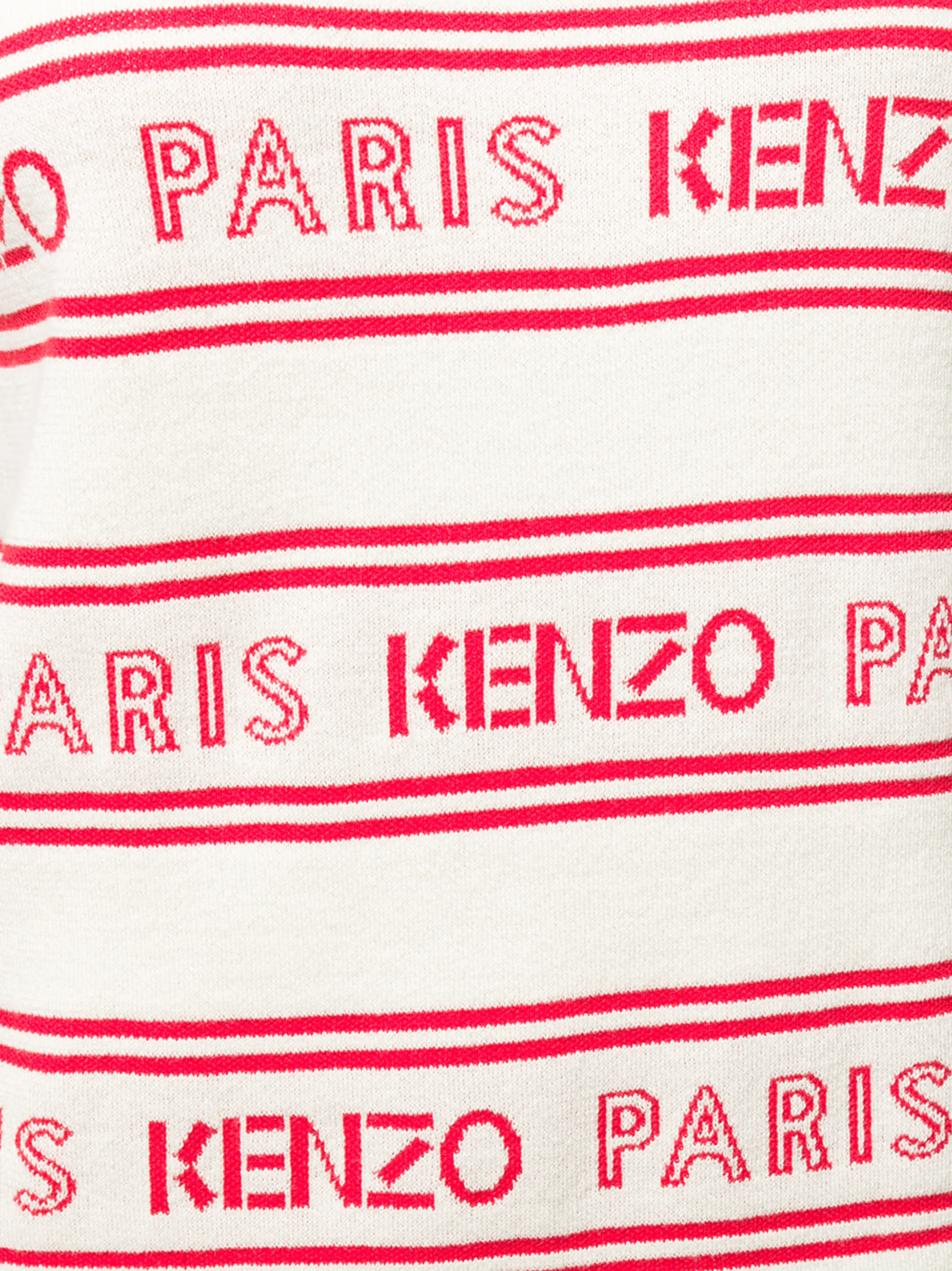 Kenzo striped logo print knitted dress | Eraldo.com FK