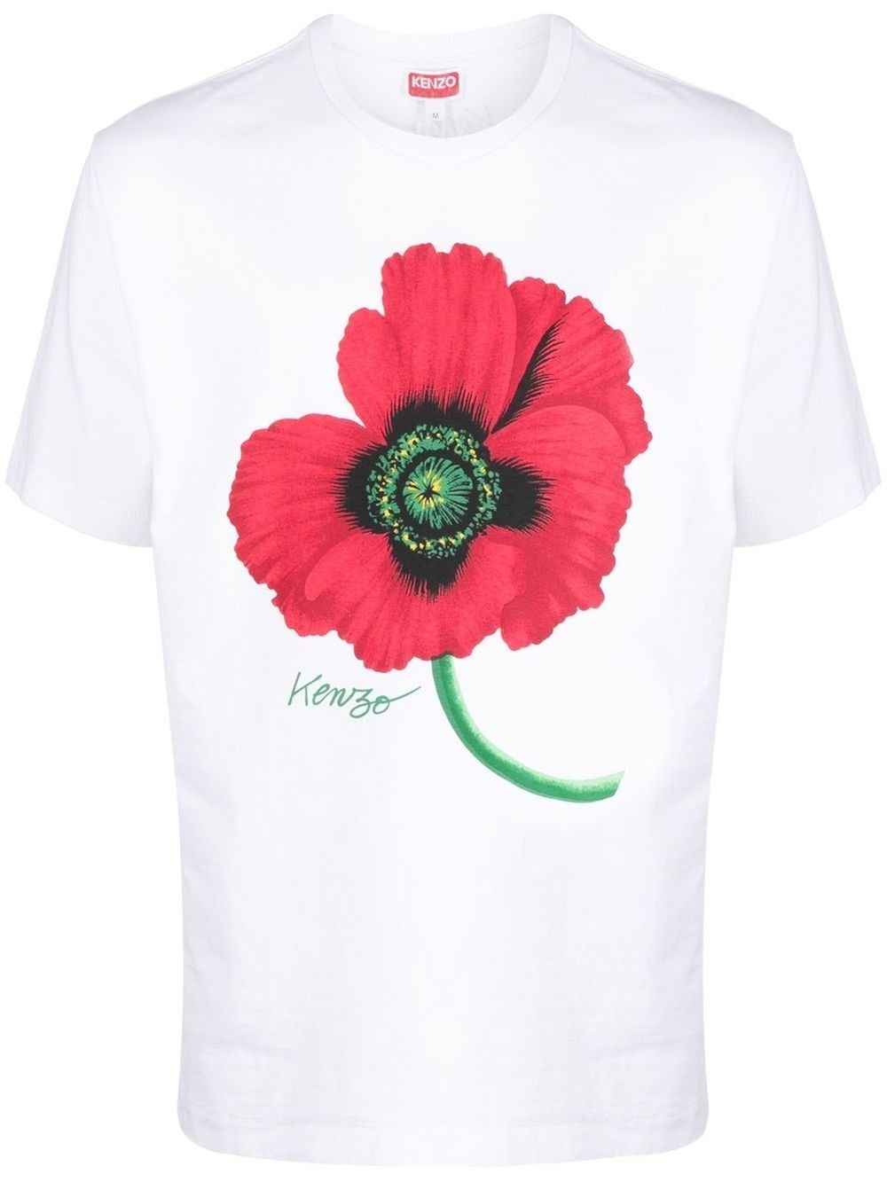 T-shirt oversize con stampa Poppy | Kenzo | Eraldo.com IT