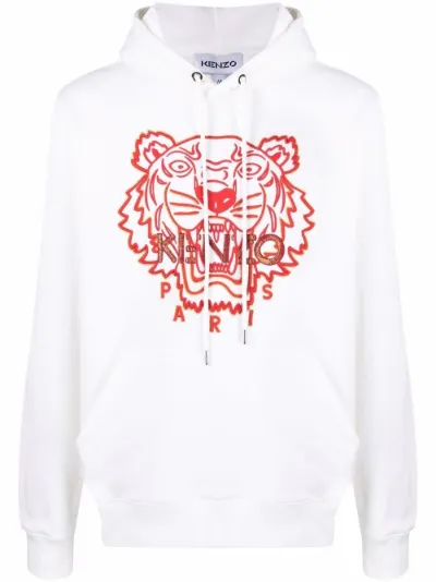 Kenzo hoodie white sale