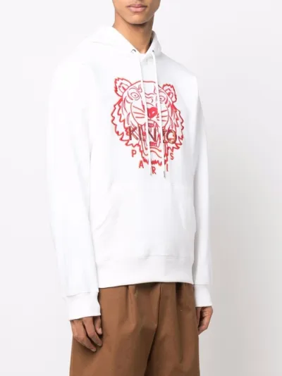 Kenzo hot sale hoodie white