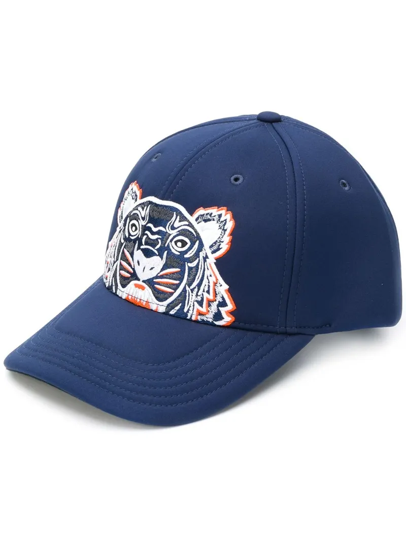 Kenzo Tiger embroidered cap blue | MODES
