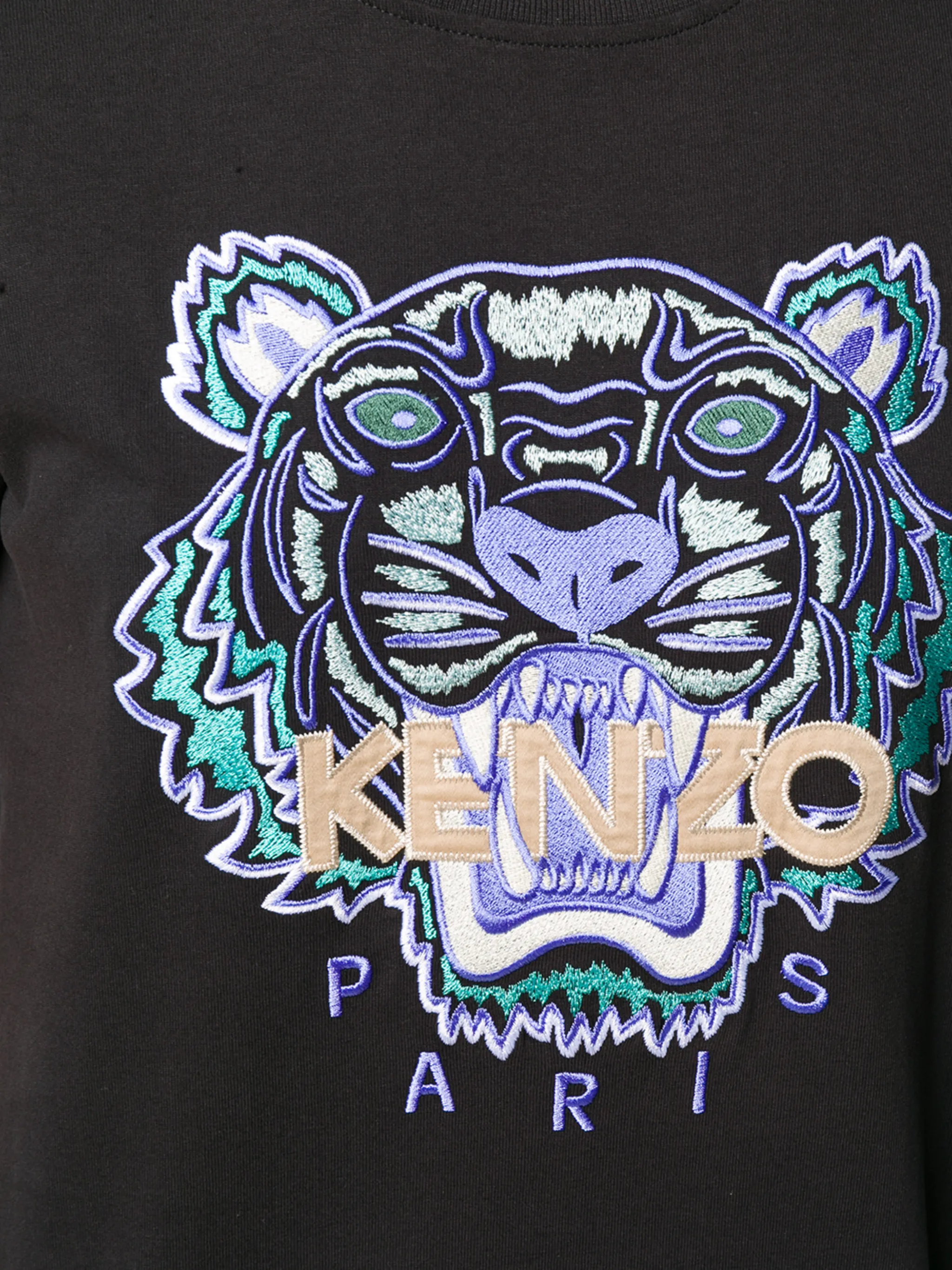 Kenzo Tiger embroidered T shirt dress Eraldo FR