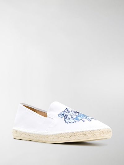 kenzo espadrilles white