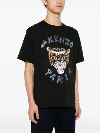 Kenzo tiger head store t shirt